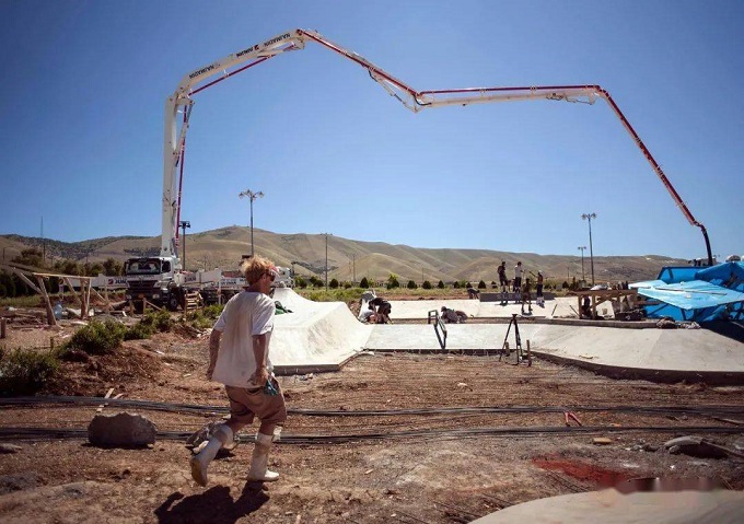 滑板場(chǎng)地施工圖片 滑板場(chǎng)地施工圖片